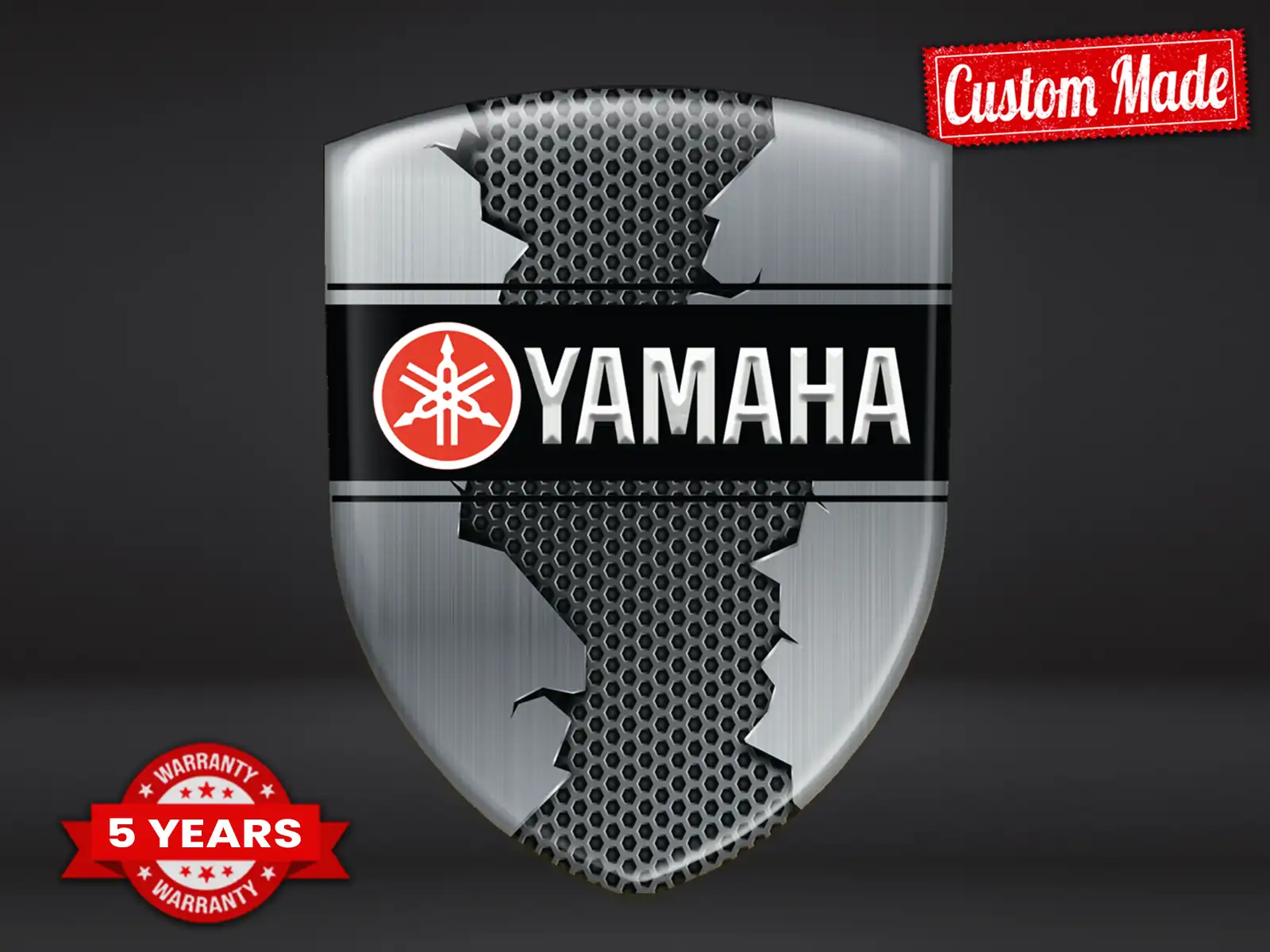 Yamaha Personalisierte Logosticker Limitiert Universal Robust
